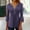 Purple T-Shirts for Women, variant on Fashion $15 & under Olyvenn Women's Casual Long Sleeve Henley V-Neck Shirt Printed Pleated Tunics Or Tops to Wear with Leggings Purple 6