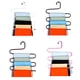 thumbnail image 3 of Billuyoard Percha para pantalones 5 capas pantalones bufanda percha soporte organizador estante tipo S Almacenamiento y organización del hogar blanco, 3 of 6