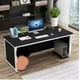 thumbnail image 1 of Drawers Bookshelf Office Desk Standing Storage Lift Shelf Computer Desks Student Executive Mesa De Computador Modern Furniture My Lux Decor Round, 1 of 24