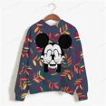 thumbnail image 3 of Sudadera básica de cuello redondo para mujer, nueva sudadera con capucha con estampado de Minnie Mouse de Disney de primavera 2024, jersey informal Harajuku para niña, 3 of 5