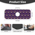 thumbnail image 2 of Kdxio Mardi Gras and Donuts Pattern Non-Slip Diatom Mud Faucet Drain Pad,Self Absorbent Mat for Kitchen Sink for Variety Kitchen & Bathroom Countertops, 2 of 7
