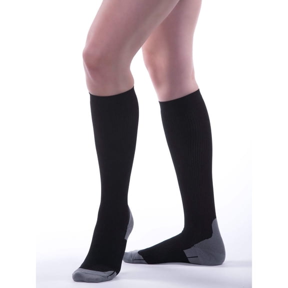 Allegro 20-30 mmHg Athletic Recovery Compression 389 Performance Sock, Comfortable Support Garments