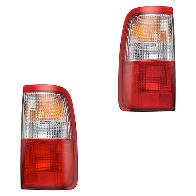 Par de Calaveras DEPO T100 1993 A 1998 Toyota S/Foco Blanco/Rojo