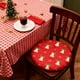 thumbnail image 1 of xihome Cojn para silla con estampado navideño, 40x40 cm, relleno de algodn y lino, para uso interior y exterior. Decoracin festiva para las fiestas., 1 of 6