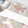 thumbnail image 4 of Designart 'Watercolor Painting with Ethnic Motif' Bohemian & Eclectic Duvet Cover Set, 4 of 4