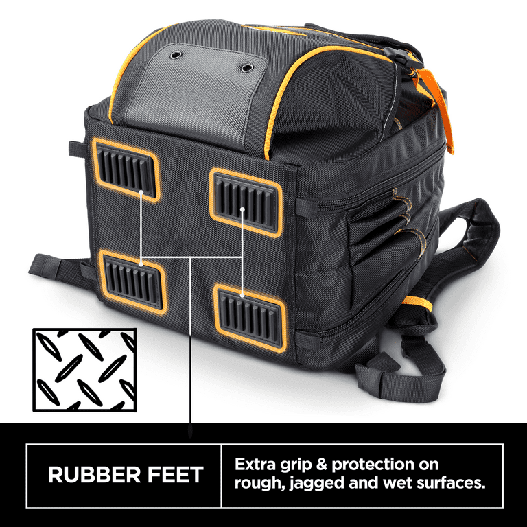 Steelhead 48 Pocket Heavy Duty Tool Backpack Padded Back Support Reinforced Bo