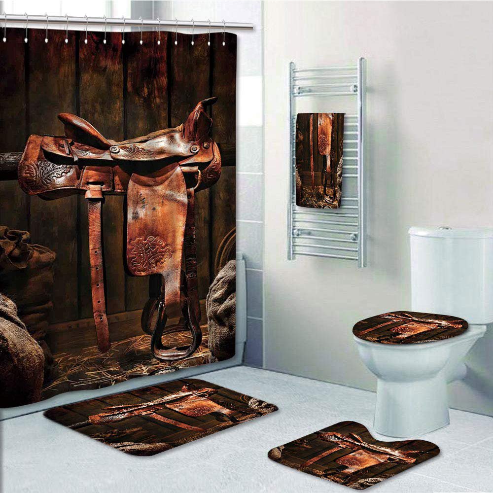 PRTAU Western American West Traditional Authentic Rodeo Cowboy Saddle