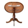 thumbnail image 6 of Pemberly Row 36" Round Dining Table With 12" Leaf in Brown, 6 of 8