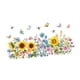 thumbnail image 5 of Calcomanías de pared con flores para ventanas, elegantes pegatinas florales para ventanas, decoración del hogar para fiestas, primavera, verano,, 5 of 9