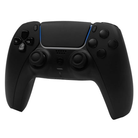 Game Controller for P5, Wireless Controller Compatible with P5/Slim/Pro/PC, For P5 Joystick Supports 6-Axis Gyro/Touch Pad, Black