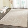 thumbnail image 2 of Safavieh Bella Collection BEL131C Handmade Sand and Ivory Premium Wool Area Rug (8' x 10'), 2 of 3