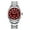 Red, variant on Automatic Watch for Men Fashion 20ATM Waterproof Stainless Steel Mechanical Wristwatch with Date Calender-Matte Dial