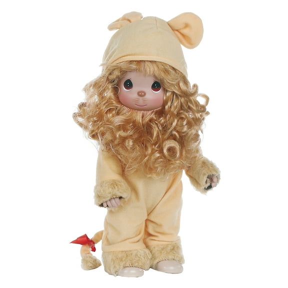 Precious Moments Dolls By The Doll Maker, Linda Rick, Lion; Lion Of Courage, Wizard Of Oz, 7 inch Doll