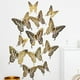 thumbnail image 4 of Pegatinas decorativas Cateissary mariposas coloridas LK12 Oro, 4 of 6