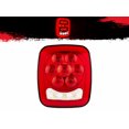 thumbnail image 1 of Calavera 10 Leds Aro Gel Con Estrobo Rojo Blanco TUNELIGHT-RENOVATIO 12-24 Volts LED, 1 of 3