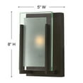 thumbnail image 3 of Hinkley Lighting - Latitude - 1 Light Bath Vanity in Transitional and Modern, 3 of 4