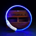 thumbnail image 5 of 5 collares de perro LED Flashseen, collar iluminado brillante recargable por USB, luces de collar de seguridad de TPU resistentes al agua cortables para perros pequeños, medianos y grandes, 5 of 5