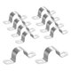 thumbnail image 1 of Uxcell 10-Pack Abrazaderas de Conducto, 1" Abrazadera de Tubo Rígido de Acero Inoxidable 304 M25 para Fontanería, 1 of 7