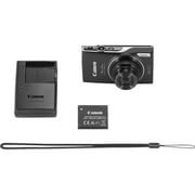 Canon PowerShot IXY 650 (ELPH 360) HS Digital Camera + 128GB Extreme PRO Memory + Case, Grip, Software Pack (Essential Bundle) Black (International Version)