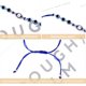 thumbnail image 2 of Juego de 12 pulseras de mal de ojo, ajustables, coloridas, cuentas de mal de ojo, pulseras Mal De Ojo, tobillera de la suerte para mujeres, niñas y niños, 2 of 5