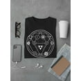 thumbnail image 3 of Geometric Art With Old Symbols T-Shirt Men -Image by Shutterstock, Male 3X-Large, 3 of 4