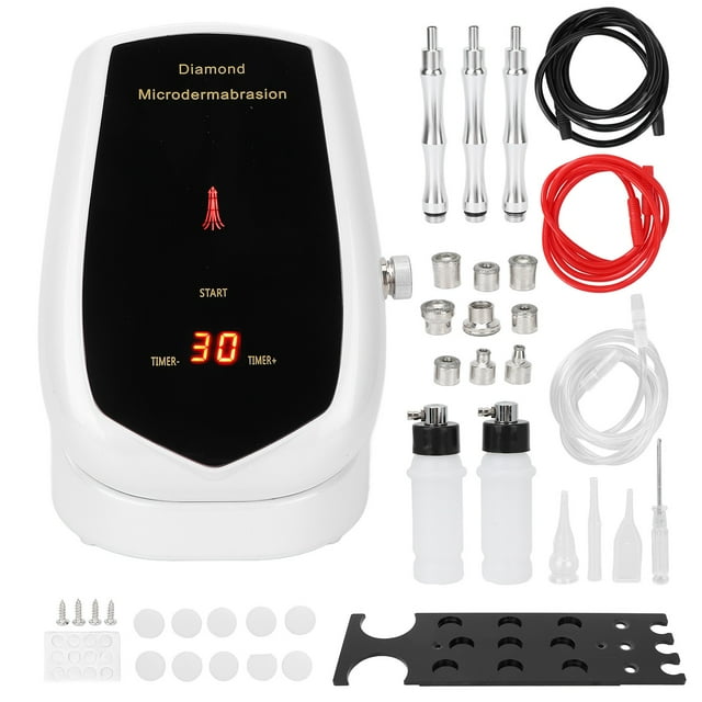 Dermabrasion Facial Machine, Skin Care Equipment Professional 3 In 1 Microdermabrasion Machine Salon Equipment For Women For Facial Peeling Skin Care EU Plug,US Plug