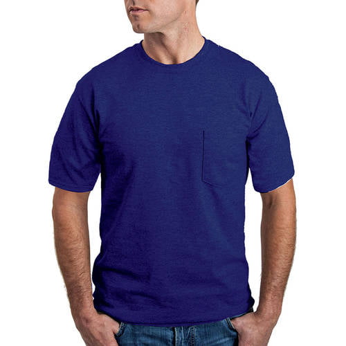 Gildan Mens classic short sleeve t-shirt with pocket - Walmart.com
