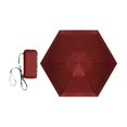 thumbnail image 1 of Mini Parapluie Compact Parapluie Sac à Dos Parapluies avec Étui de Rangement Rouge, 1 of 8