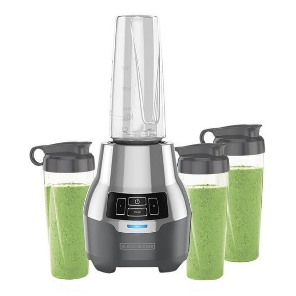 Licuadora Personal Black & Decker 2 Velocidades más Pulso Gris PB2004G