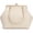 Pu Beige, variant on SQDWYGUO Kiss Lock Frame Handbag, PU Leather Shoulder Tote Bag Messenger Hobo Clutch Purse for Women Formal Work Leisure,Bright Gold,1