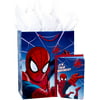 13" Large Superhero Gift Bag with Birthday Card and Tissue Paper (Spider-Man)
