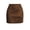 #41Brown, variant on Y2K Faux Suede Mini Skirt Women High Waist Asymmetric Party Skirt
