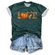 thumbnail image 4 of Fiudx Liquidación de Ahorros de Verano Camiseta Estampada a La Moda para Mujer, Blusa de Manga Corta, Tops Informales con Cuello Redondo, 4 of 5