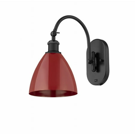 

Innovations Lighting - Plymouth Dome - 1 Light Wall Sconce In Industrial