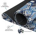 thumbnail image 3 of Traditional Boho Design Rubber Playing Surface for Mahjong 31.5 Inch Square Extra Large Mat with Non-Slip Grip and Quiet Texture for Board Games, 3 of 7