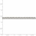 thumbnail image 4 of Sterling Silver Polished 3.5mm Curb Chain (28 X 3.5) Made In India qfc151-28, 4 of 5