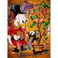 thumbnail image 1 of Disney-Kit de pintura de diamantes de polvo de hadas del Pato Donald, grafiti, tesoro de dinero, mosaico hecho a mano, regalo artístico, 1 of 4