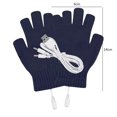 thumbnail image 2 of Calentador de guantes unisex portátil eléctrico de punto para ciclismo esquí (azul marino) JShteea Libre de BPA, 2 of 8