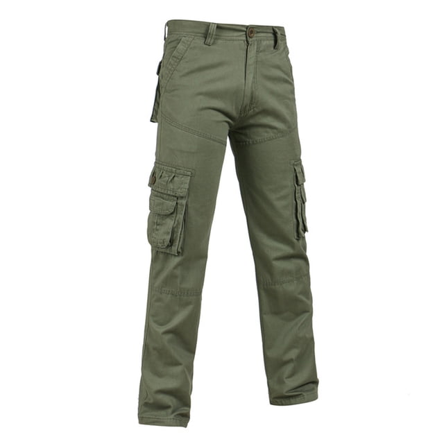 Pantalones largos para hombre, de algodón y lino, con cintura elástica, transpirables, cómodos y suaves, para playa, informales.