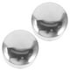 thumbnail image 1 of ColoMX 2 tapas de pasamanos de 38 mm para herrajes de madera - Protectores de tubo de pasamanos de escalera de acero inoxidable - Tapas de pasamanos, 1 of 8