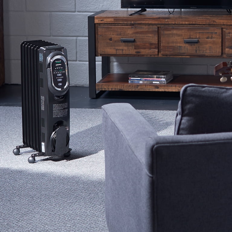 Honeywell EnergySmart Oil-Filled Radiator Portable Heater, HZ789, Black -  Walmart.com