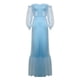 thumbnail image 4 of Vestido Largo de Gasa Con Cuello Oblicuo Y Manga Larga de Color Liso Para Mujer Odeerbi  ODB115977, 4 of 7