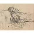 thumbnail image 3 of Benjamin Robert Haydon 24x20 Black Modern Framed Museum Art Print Titled - Study of a Man in Death, 3 of 5