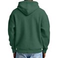 thumbnail image 6 of Waffle Knit Hoodies for Men Full Zip Hooded Cardigan with Pocket Lightweight Loose Fit Athletic Jackets 2026 Fall Outfits for Men(Dark Green,S), 6 of 7