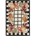 thumbnail image 3 of Safavieh Chelsea Anabella Bordered Area Rug, Ivory/Black, 2'6" x 4', 3 of 13