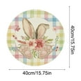 thumbnail image 3 of Fridja Easter Easter Decor Napperon Rond, 3 of 5
