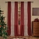 thumbnail image 4 of Decoraciones navideñas, adornos navideños, juego de 2 cortinas navideñas de exquisito estilo para ventanas. Decora tu ventana con un toque festivo y navideño. Cortinas de poliéster., 4 of 9