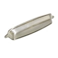thumbnail image 4 of Utopia Alley 5pcs Nicholas Pull Handle - Decorative Cabinet Drop Pull Handles for Cabinets and Drawers - Vintage Cabinet Hardware with Hand Finished Brushed Nickel - 5.0" Center to Center, 4 of 8