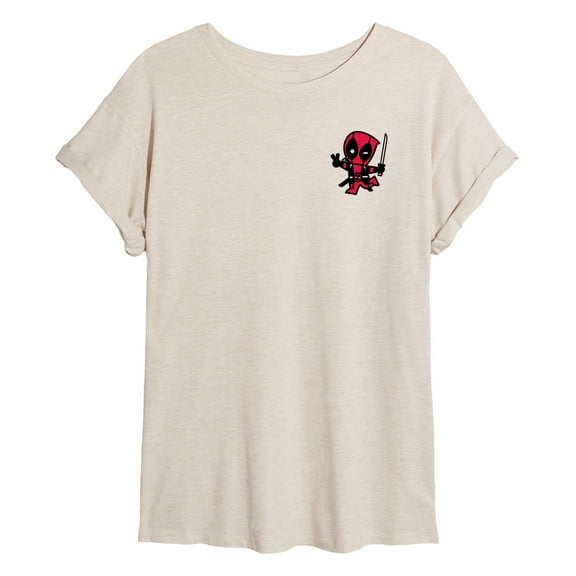 Marvel - Deadpool Merc With A Mouth - Women's Oversized Graphic T-Shirt