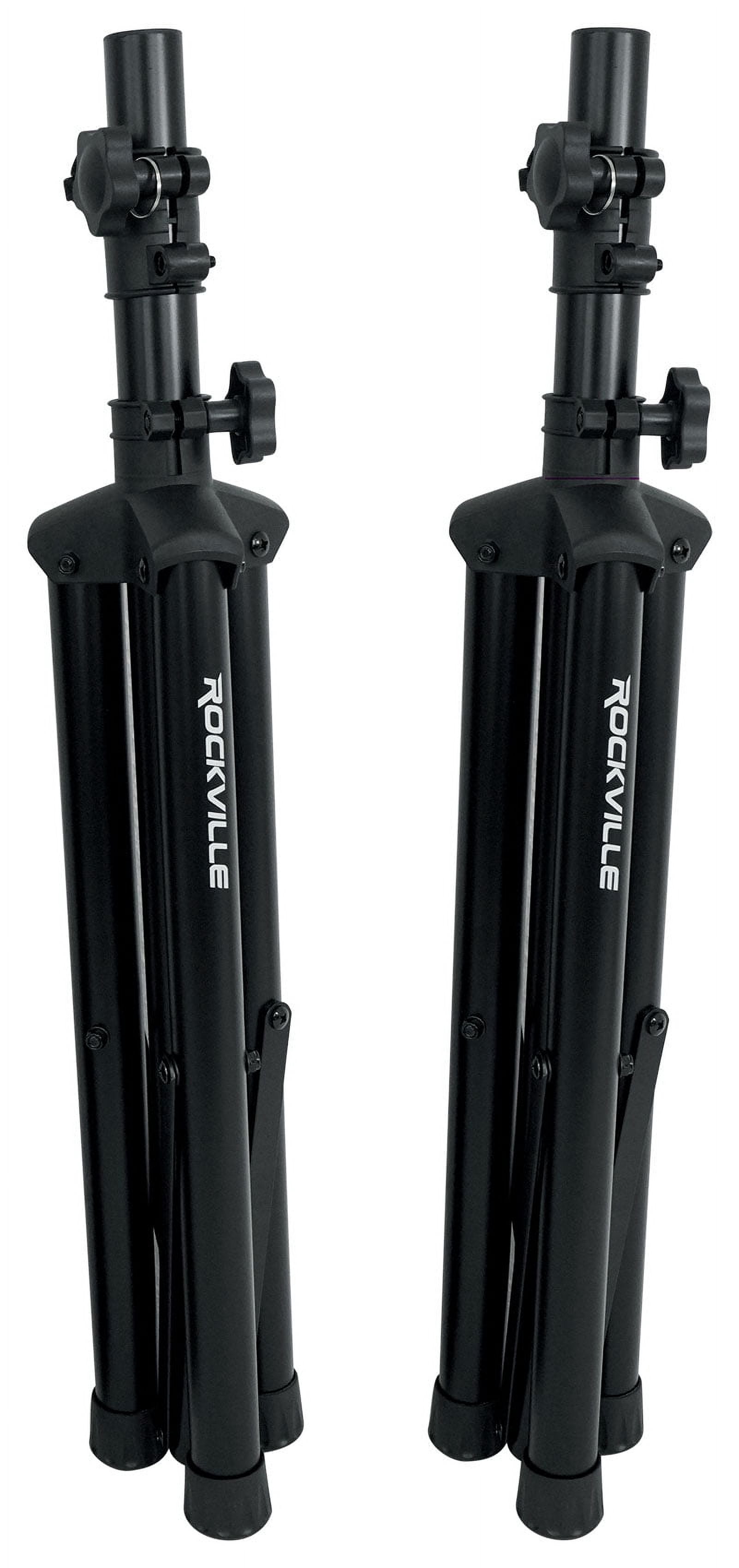 Rockville RPG2X10 Package PA System Mixer/Amp+10" Speakers+Stands+2 Mics+Bluetooth